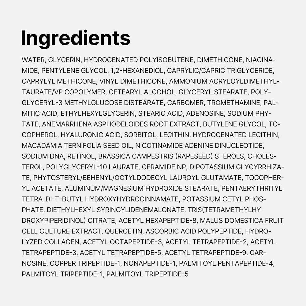 medicube safety warning label advising avoid broken skin benefit