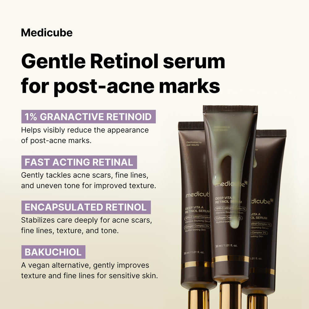 Medicube Deep Reviving serum application on clean skin