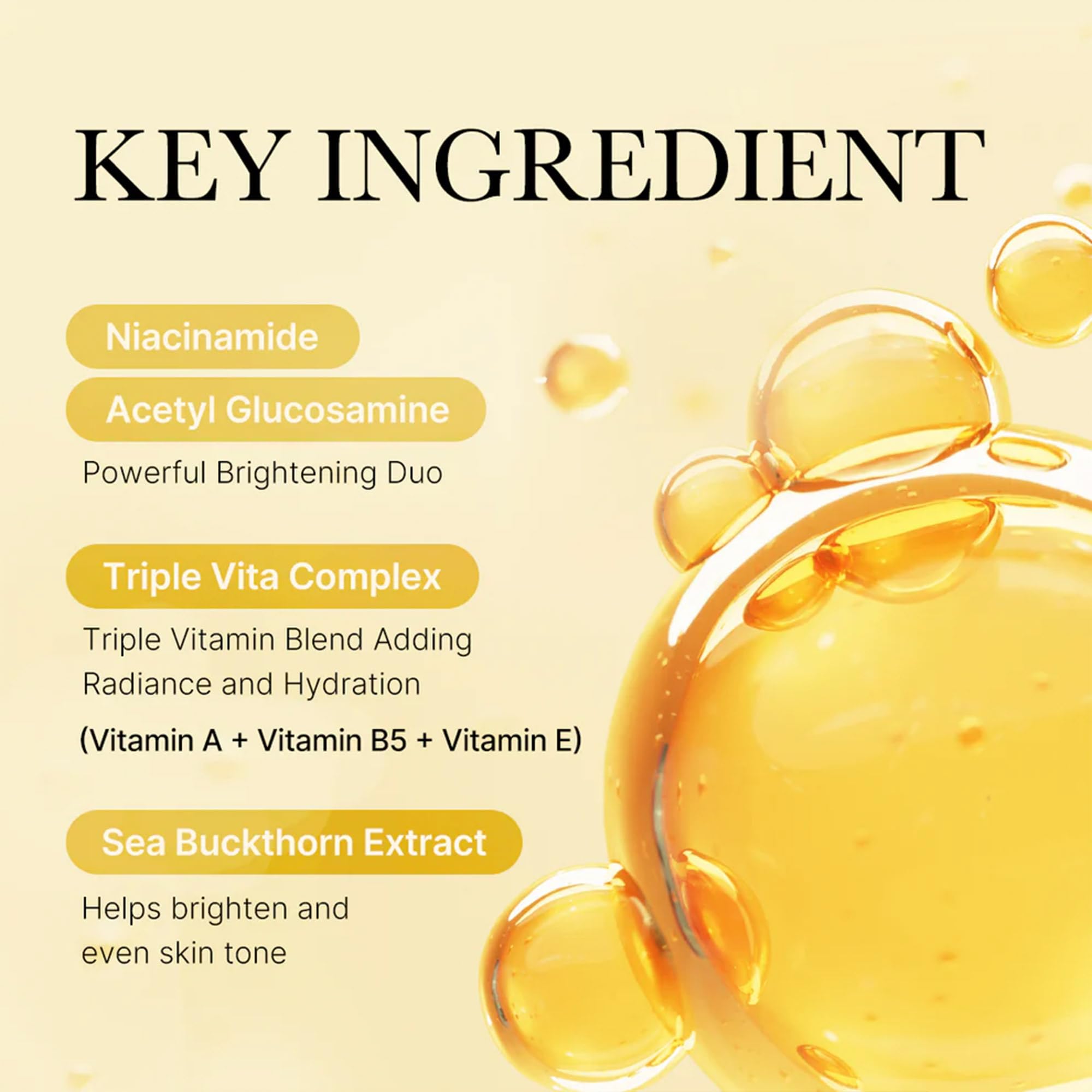 Medicube Deep Vita C Daily Sheet Mask Closeup — glow-enhancing hydration