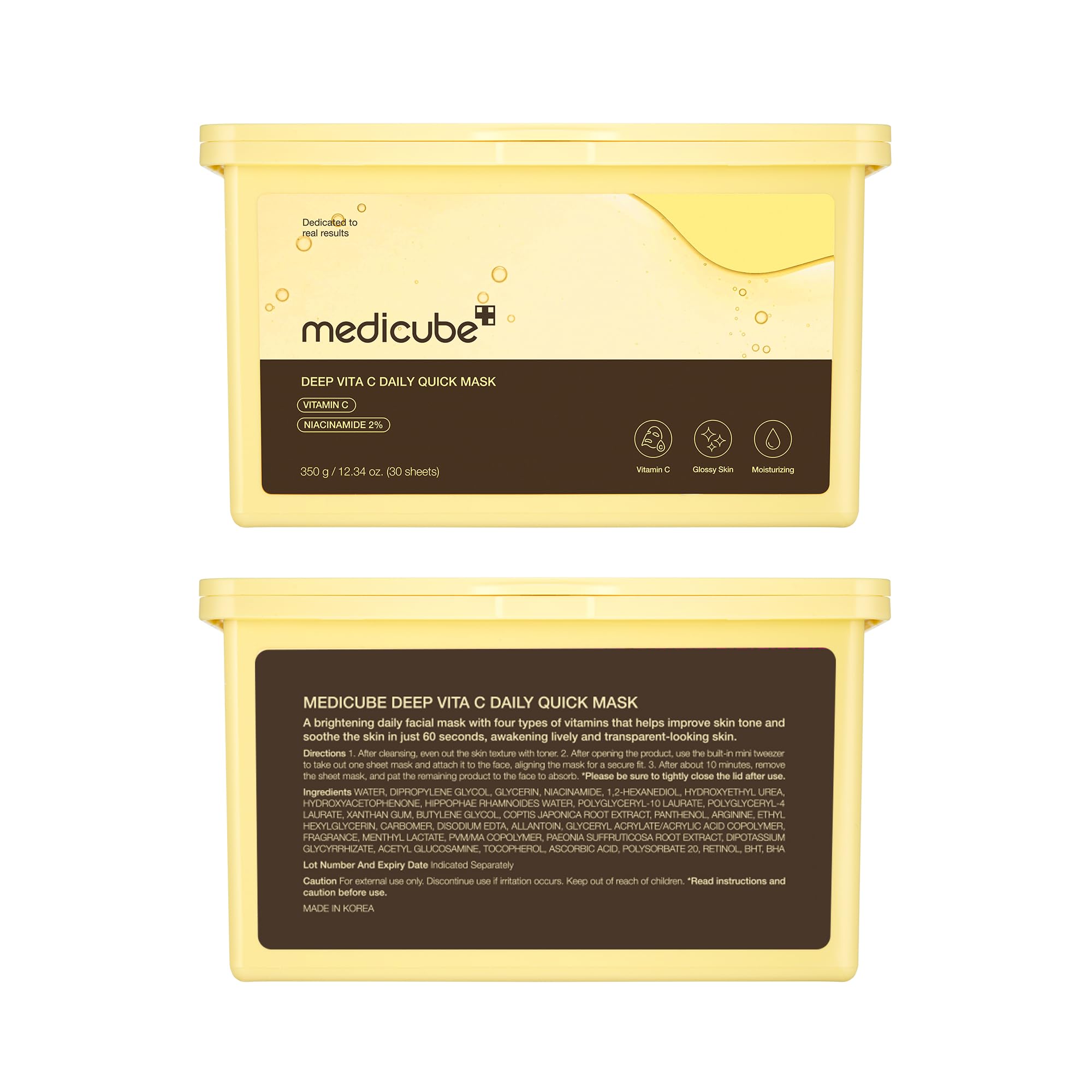 Medicube Deep Vita C Daily Travel-Pack — on-the-go skincare solution