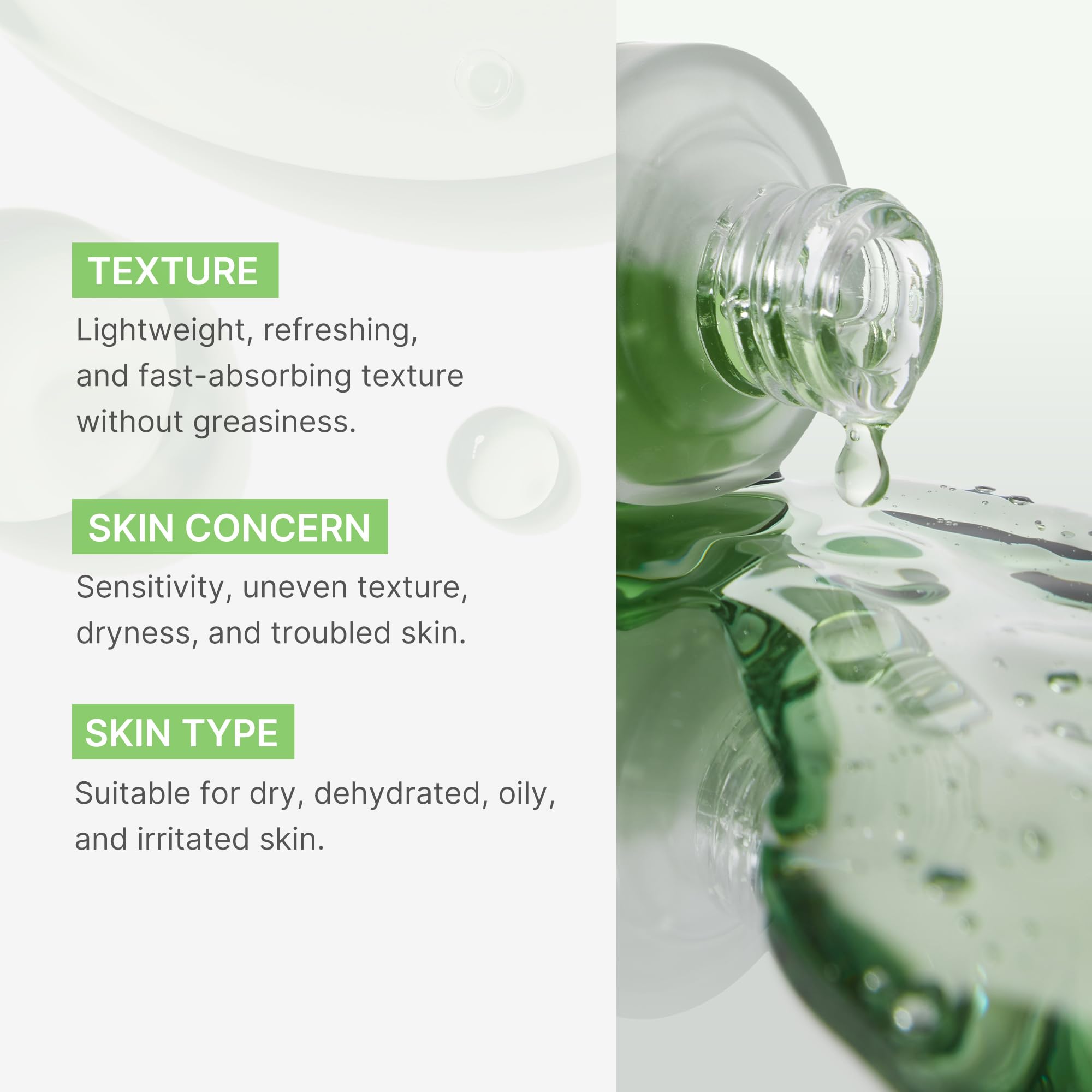 Medicube Exosome Cica Tea Tree Ampoule glow after use suggests hydrated, balanced skin.
