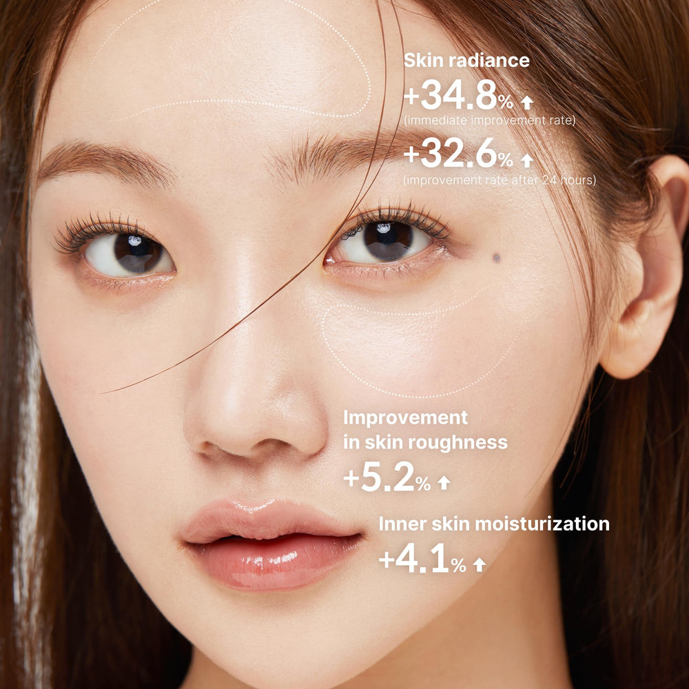 Medicube gel texture on skin application demonstrates smooth absorption