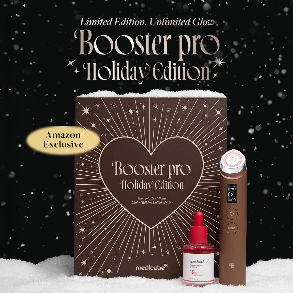 Medicube Glow All Day TXA Serum bottle highlights hydration and radiant finish for daily care