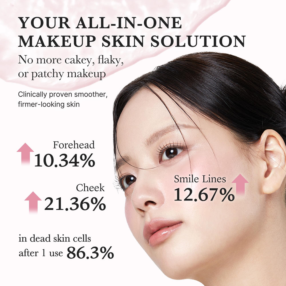 medicube fine mist spraying in air for lightweight hydration and makeup setting