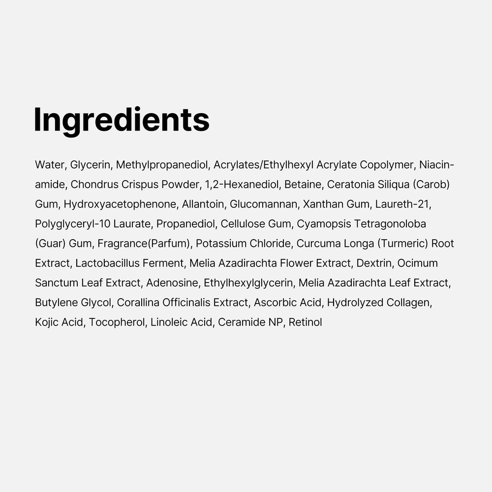 Medicube Kojic Acid Turmeric Gold Jelly Mask night routine steps close-up