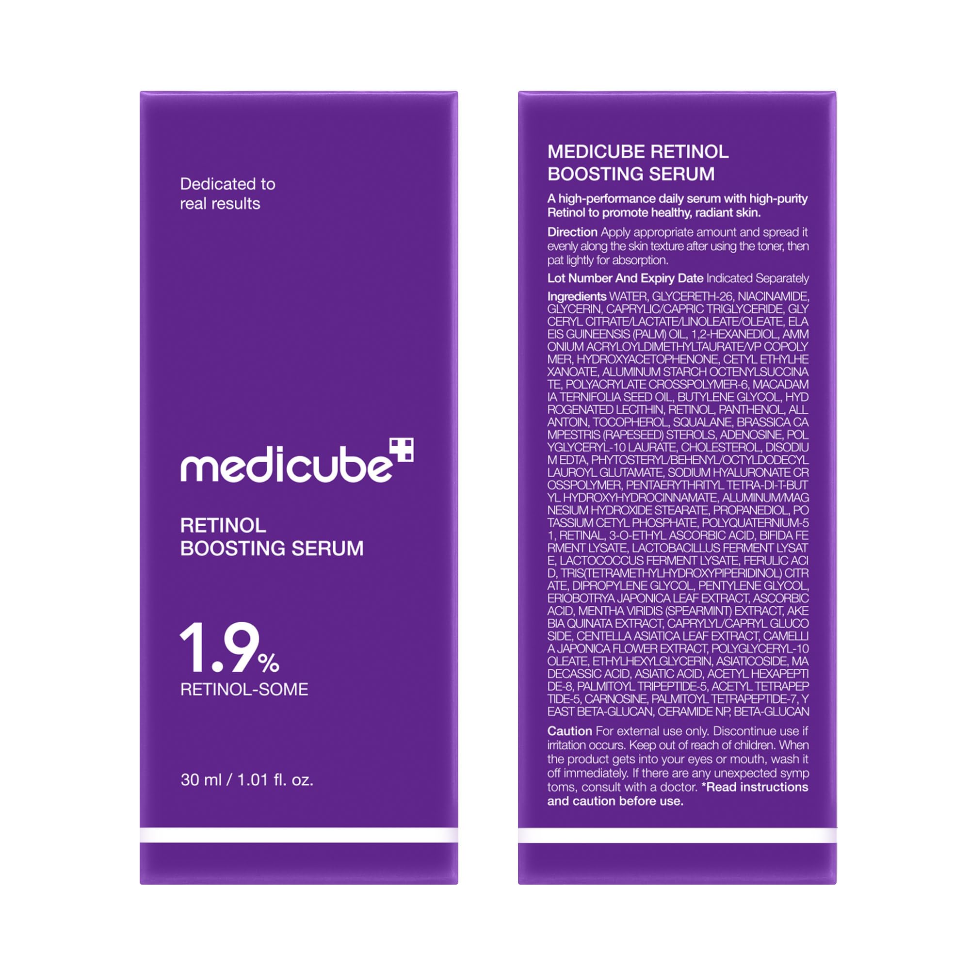medicube lifestyle scene on nightstand suggesting nightly use habit benefit