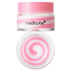 medicube PDRN Lip Mask jar closeup showing rich hydration