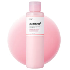 Medicube PDRN Pink Niacinamide Milky Toner bottle for hydrated glow