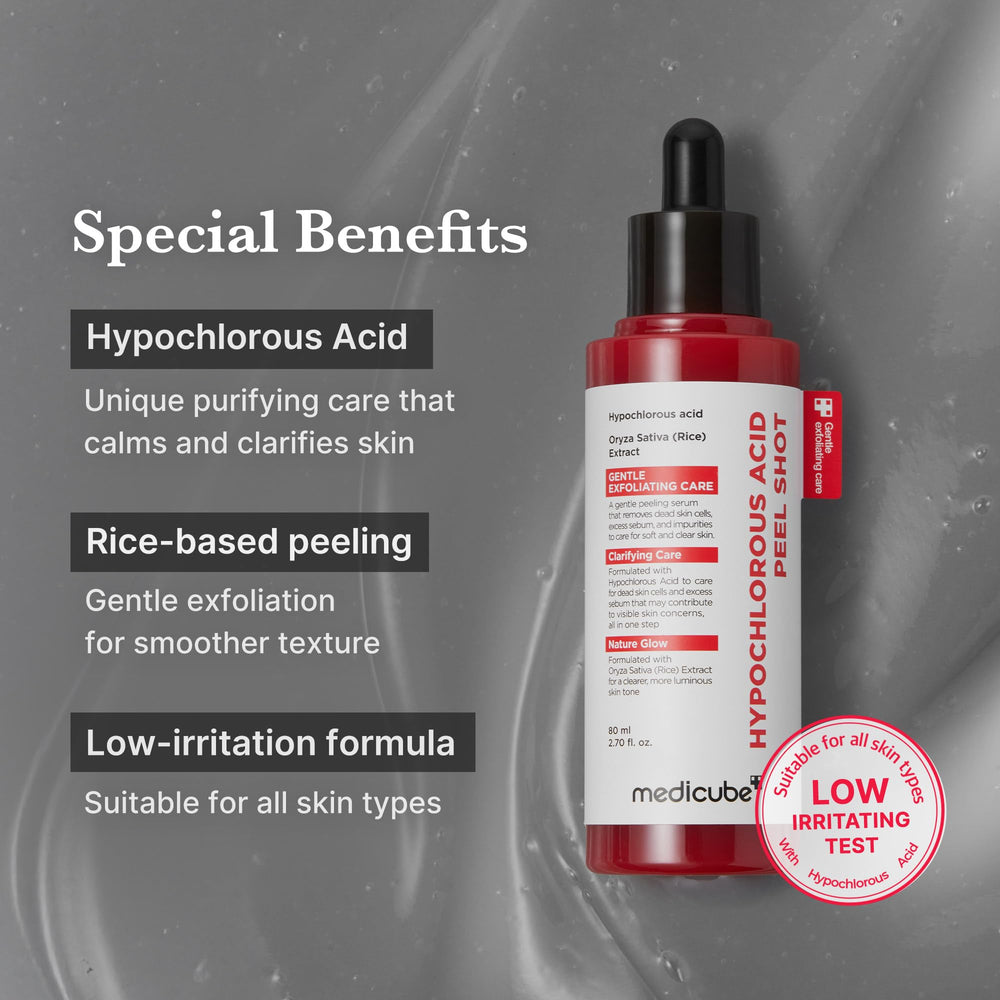 medicube pore care close-up highlights refined texture and smaller-looking pores