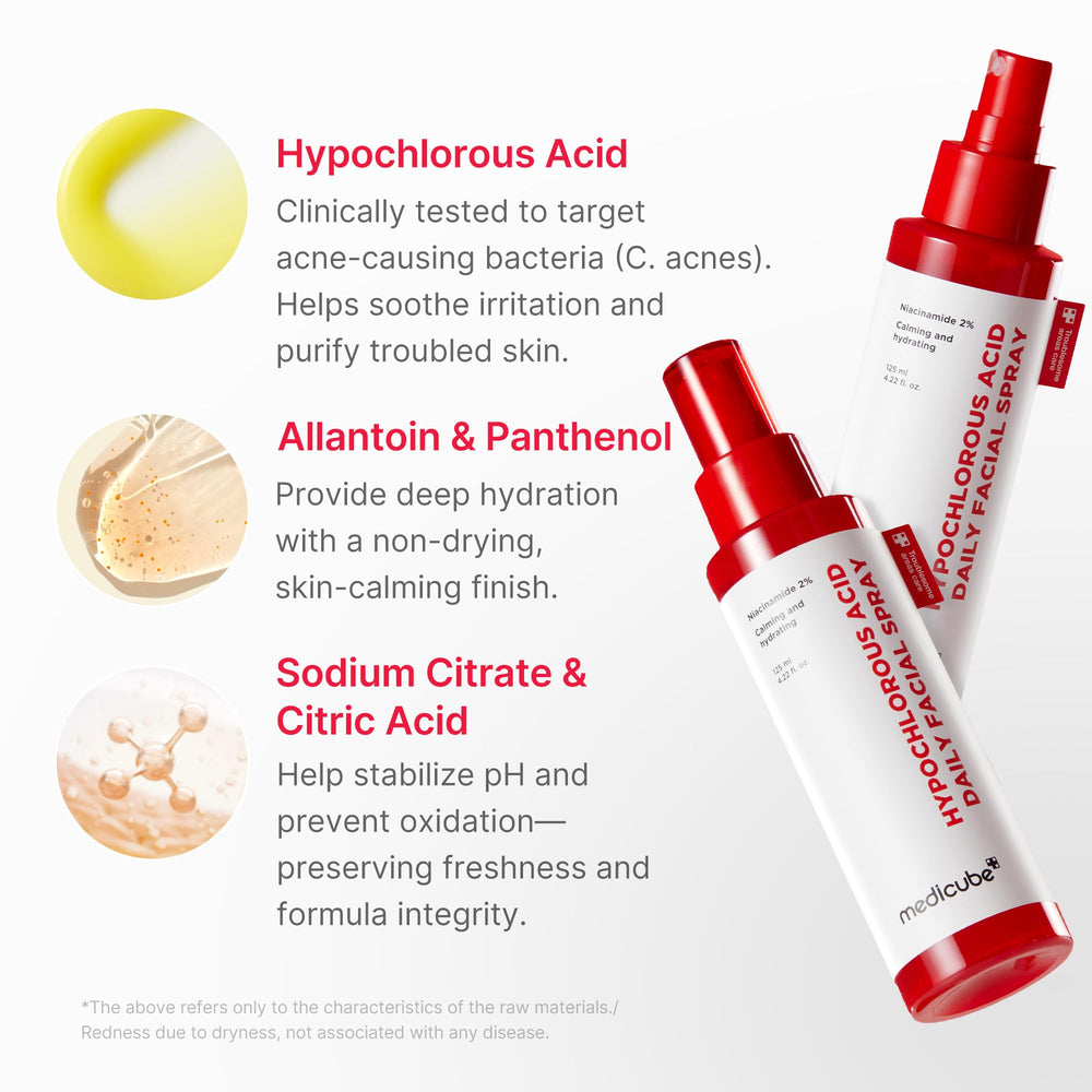 Medicube Power Soothing Spray fragrance-free packaging supports daily gentle use.