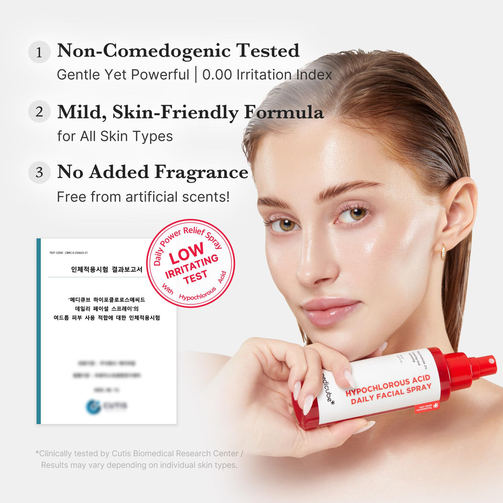 Medicube Power Soothing Spray travel spritz for on-the-go relief.