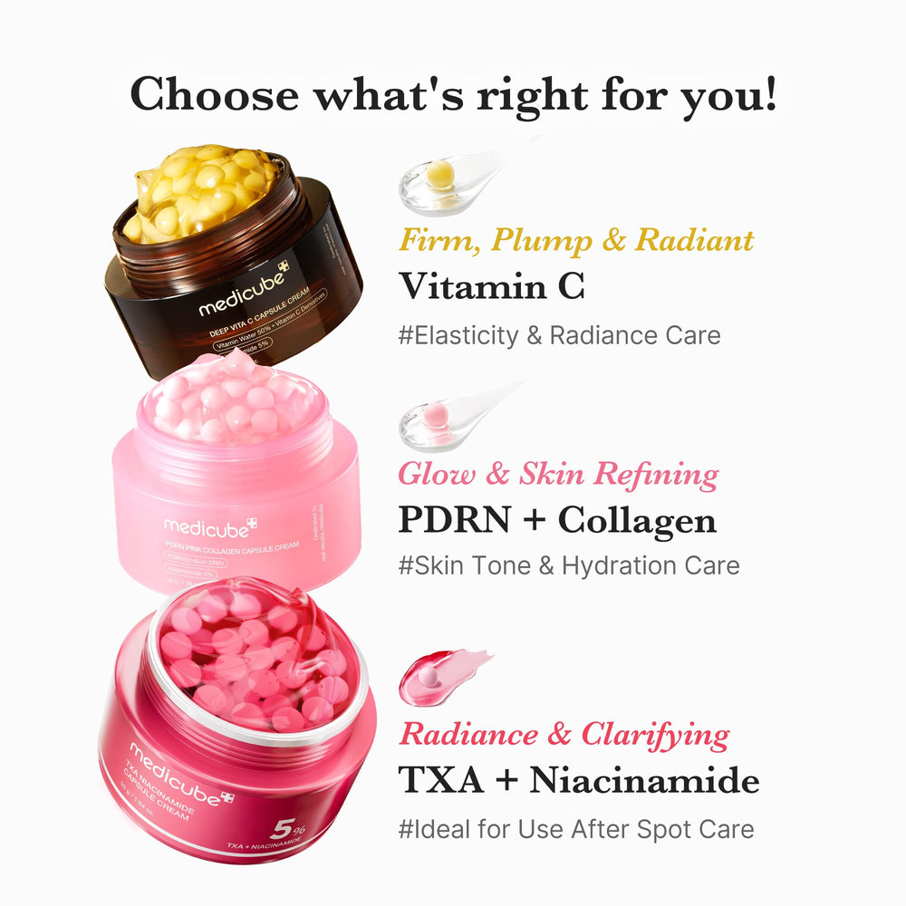 Medicube radiance before-after shot hints at instant glow