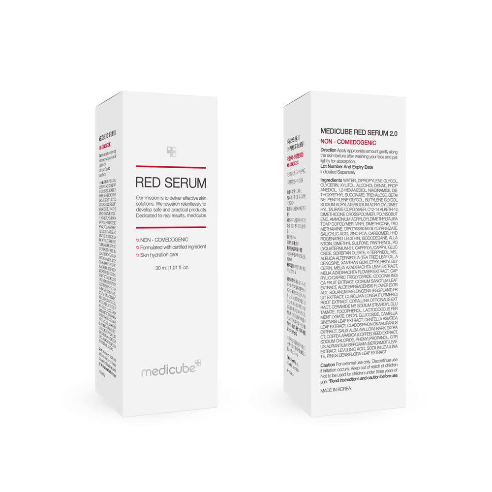 Medicube Red Serum 2.0 Korean skincare heritage in routine