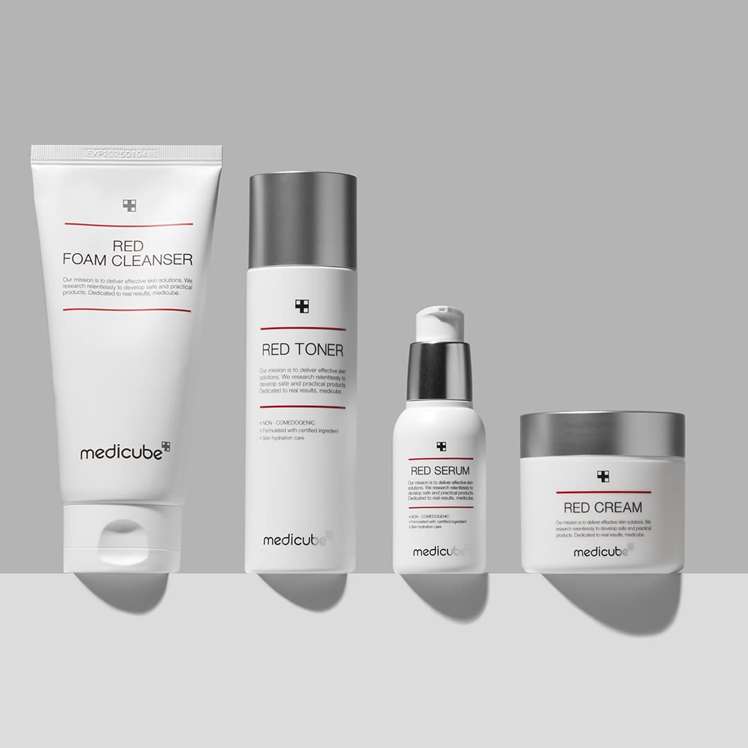 Medicube Red Serum 2.0 on skin texture after use