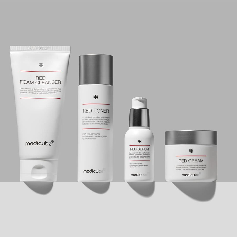 Medicube Red Serum 2.0 on skin texture after use