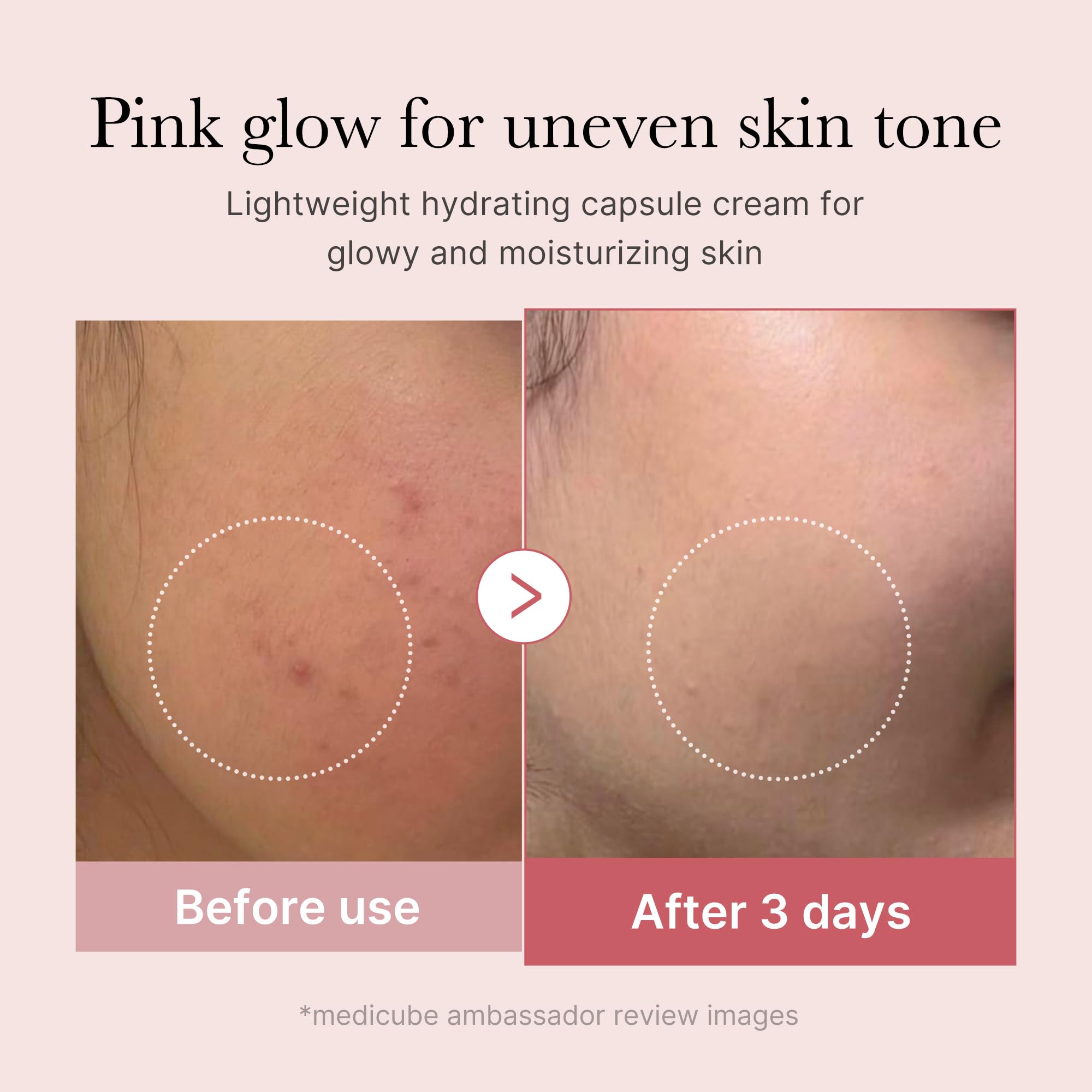 medicube salmon DNA PDRN jar packaging highlights premium skincare ritual