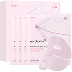 Medicube Salmon DNA PDRN pink jelly mask pack shot highlights radiant hydration