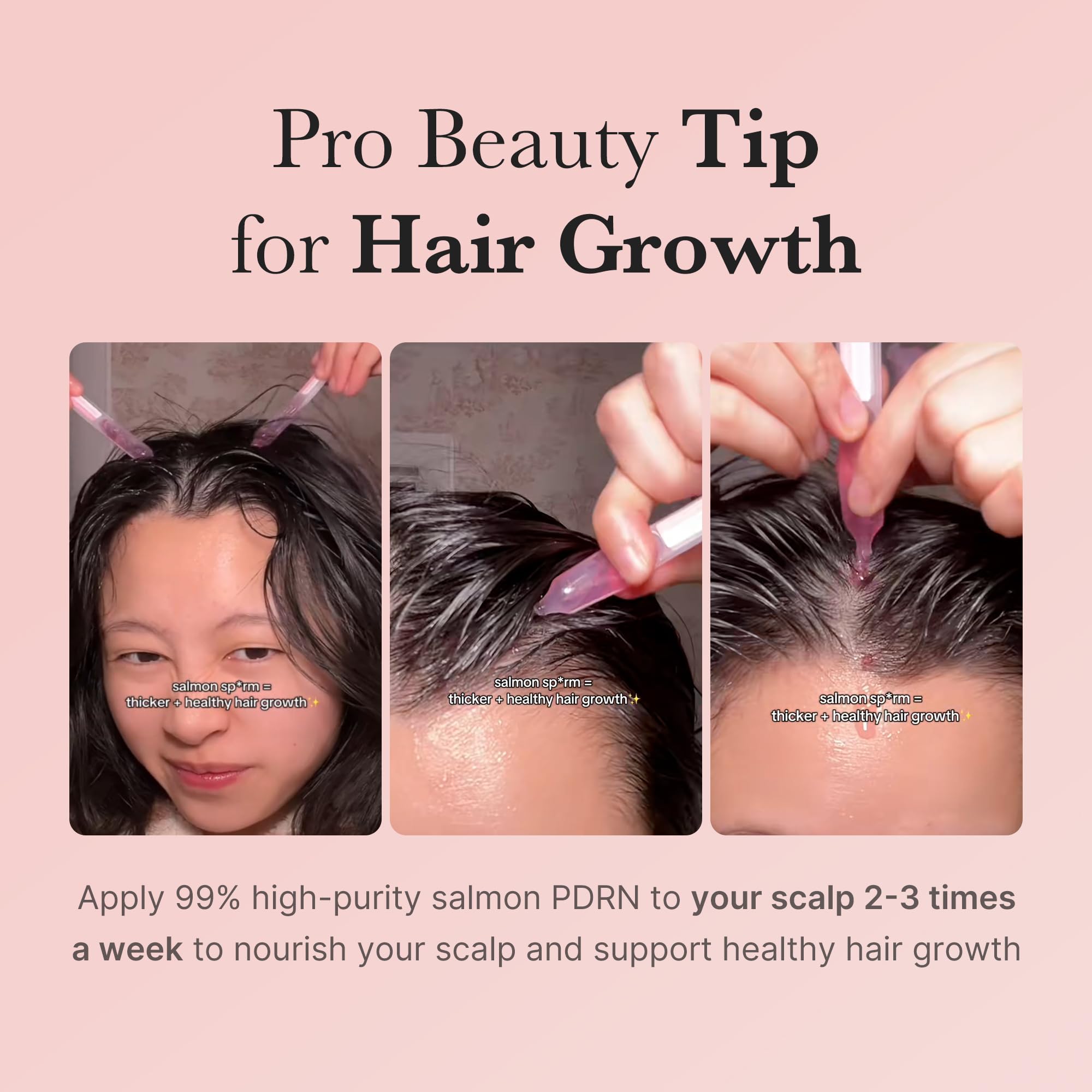 Silky texture of Medicube Pink One Day Serum supports easy, comfortable application.