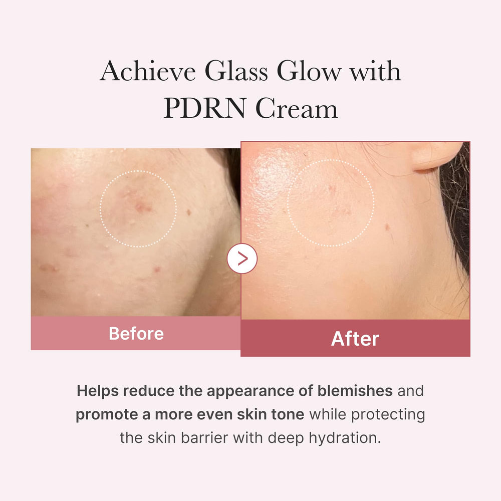 Medicube Salmon DNA PDRN Pink Cream texture swirl emphasizes smooth application