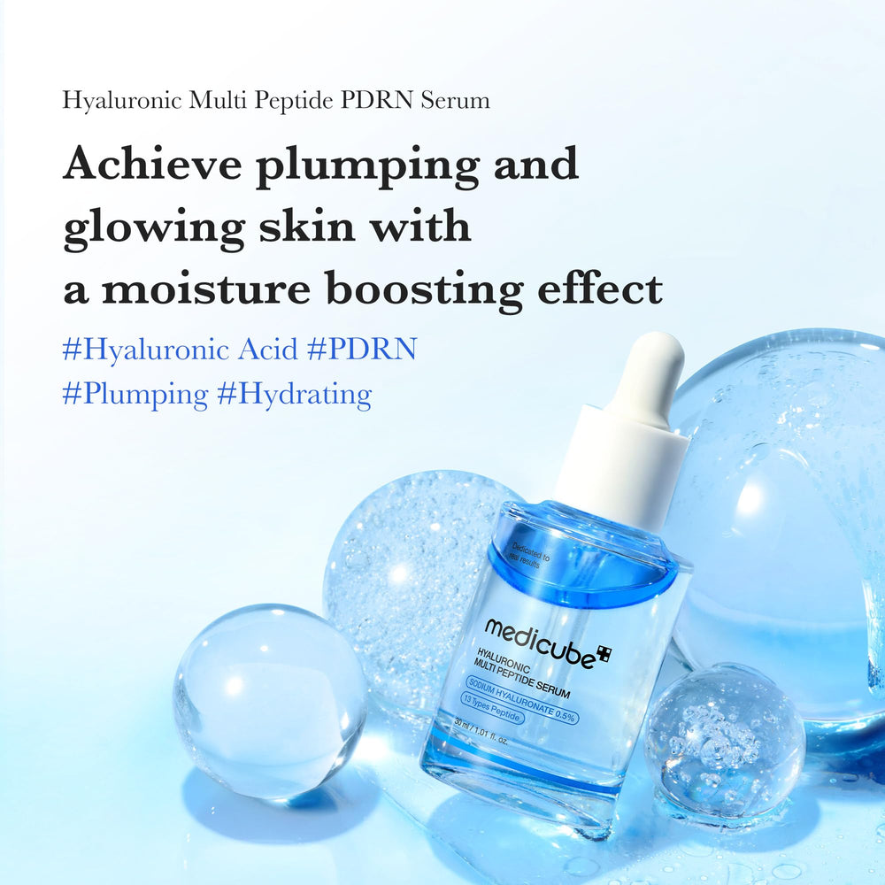 Medicube serum oil layer visual shows moisture-locking double-layer hydration.