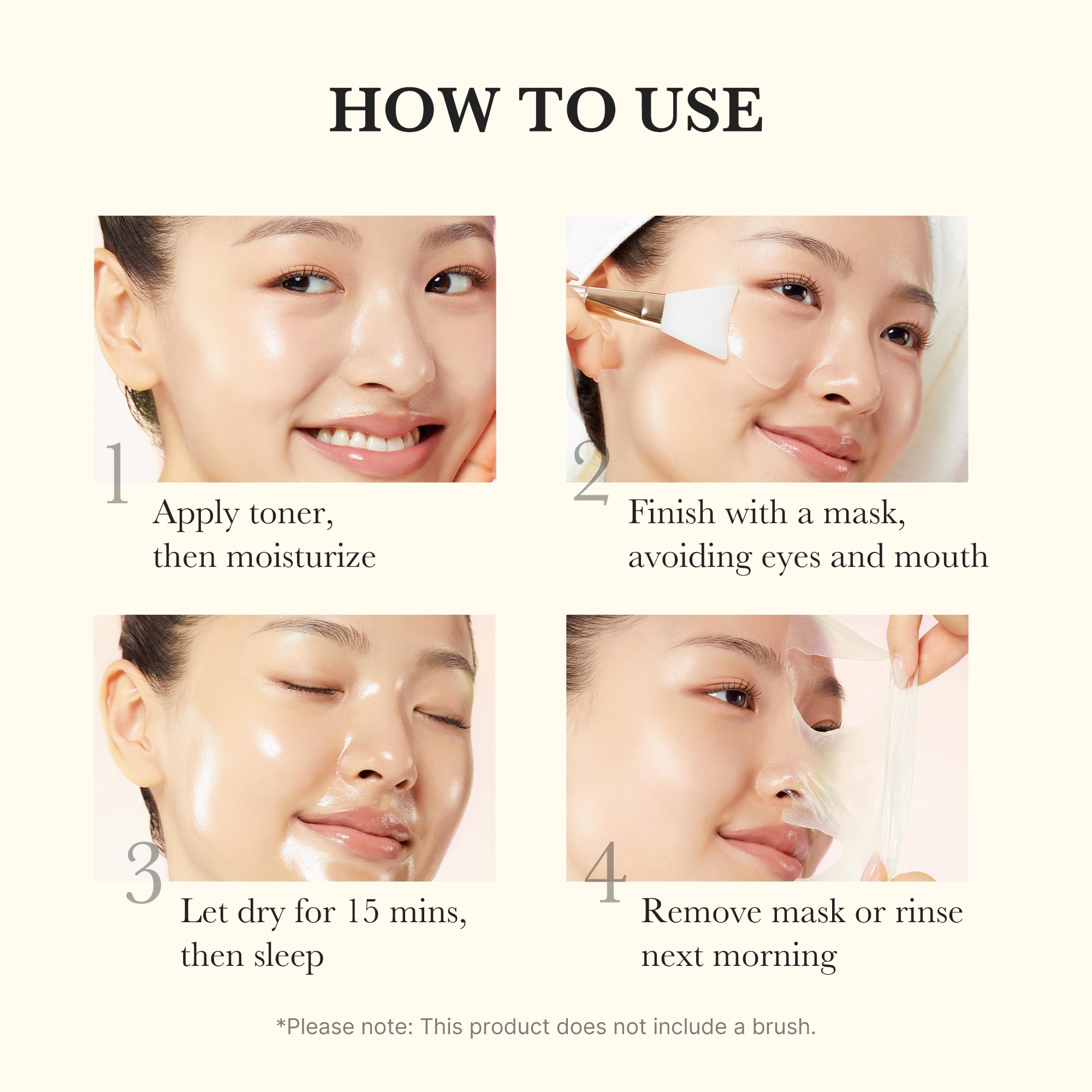 Medicube Turmeric Overnight Wrapping Mask morning glow reveals radiant complexion.