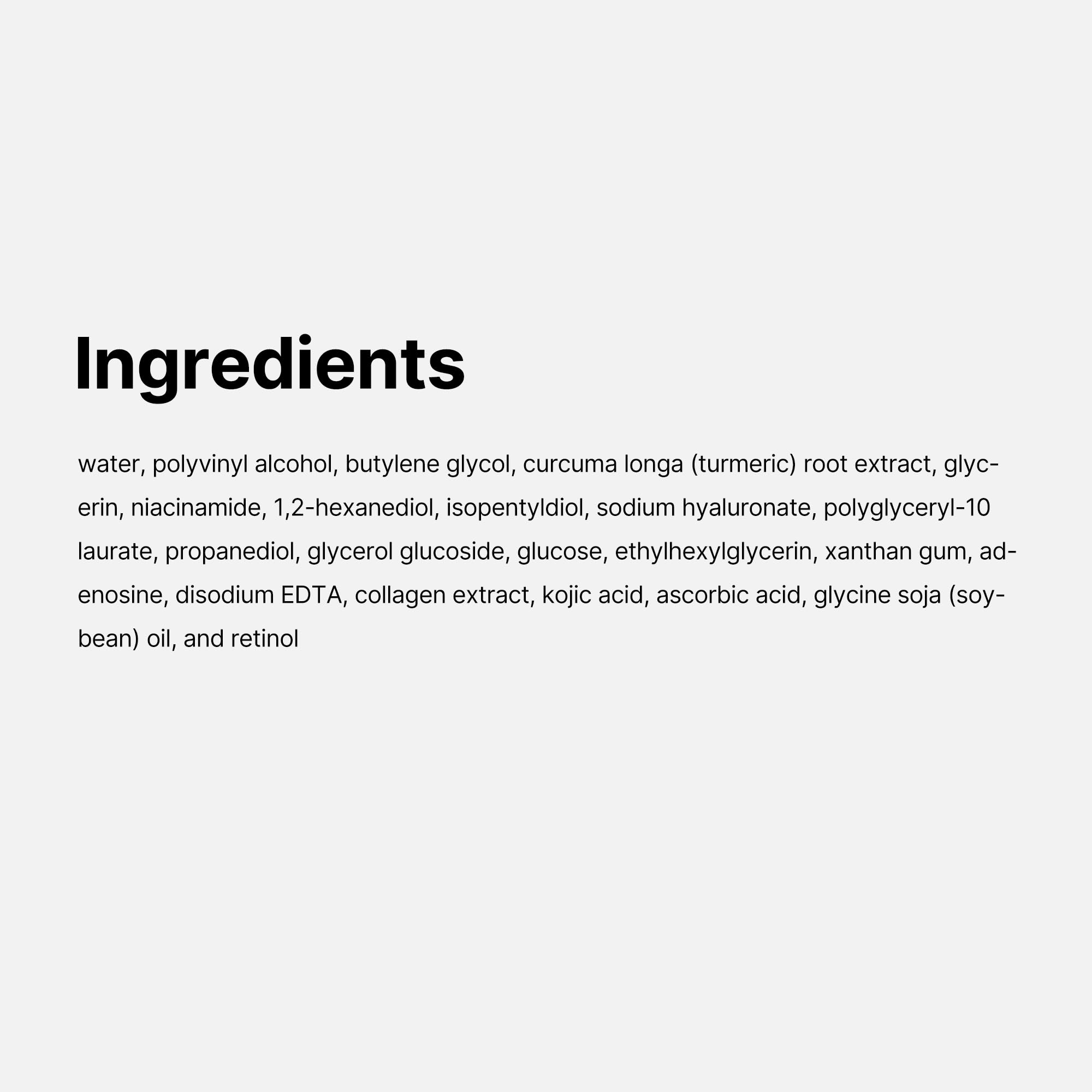 Medicube Turmeric Overnight Wrapping Mask with turmeric and collagen refines texture.