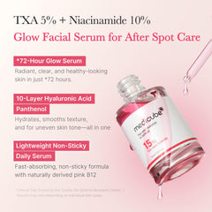 medicube TXA+Niacinamide serum in hand for daily hydration and glow