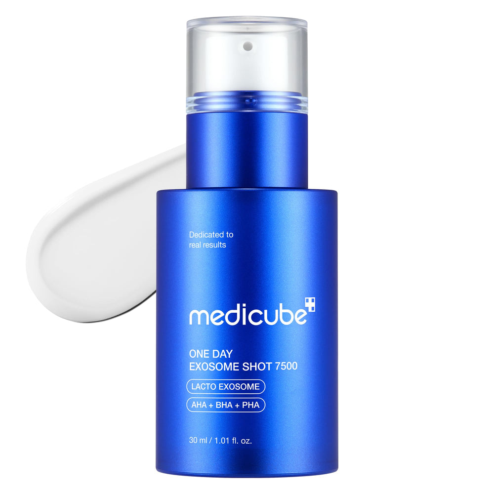 Medicube Zero Exosome Shot bottle pump for controlled application and even skin coverage.