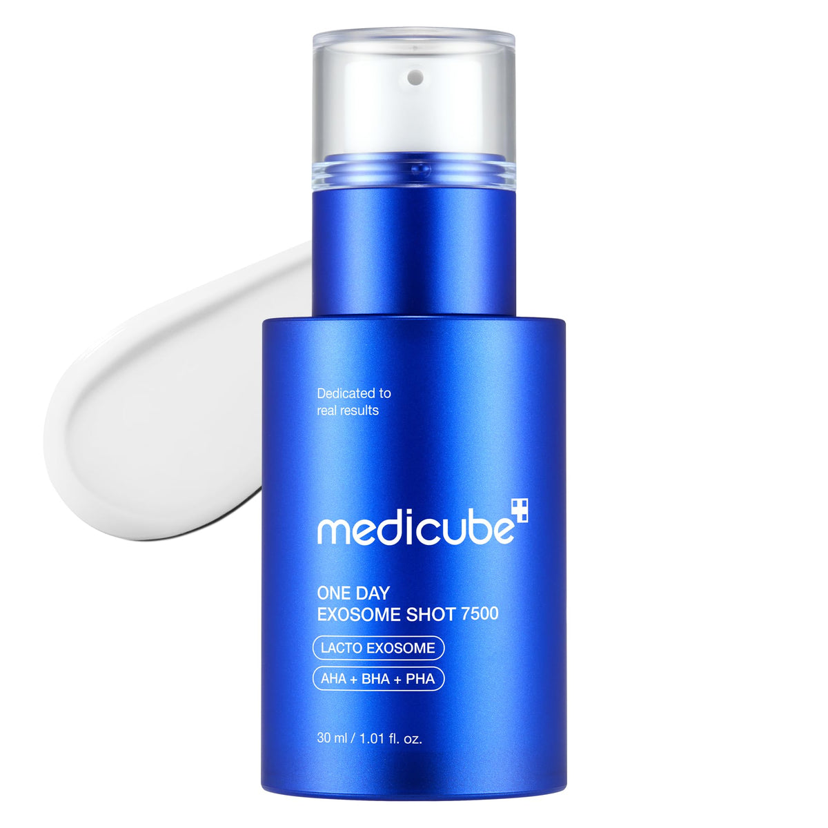 Medicube Zero Exosome Shot bottle pump for controlled application and even skin coverage.