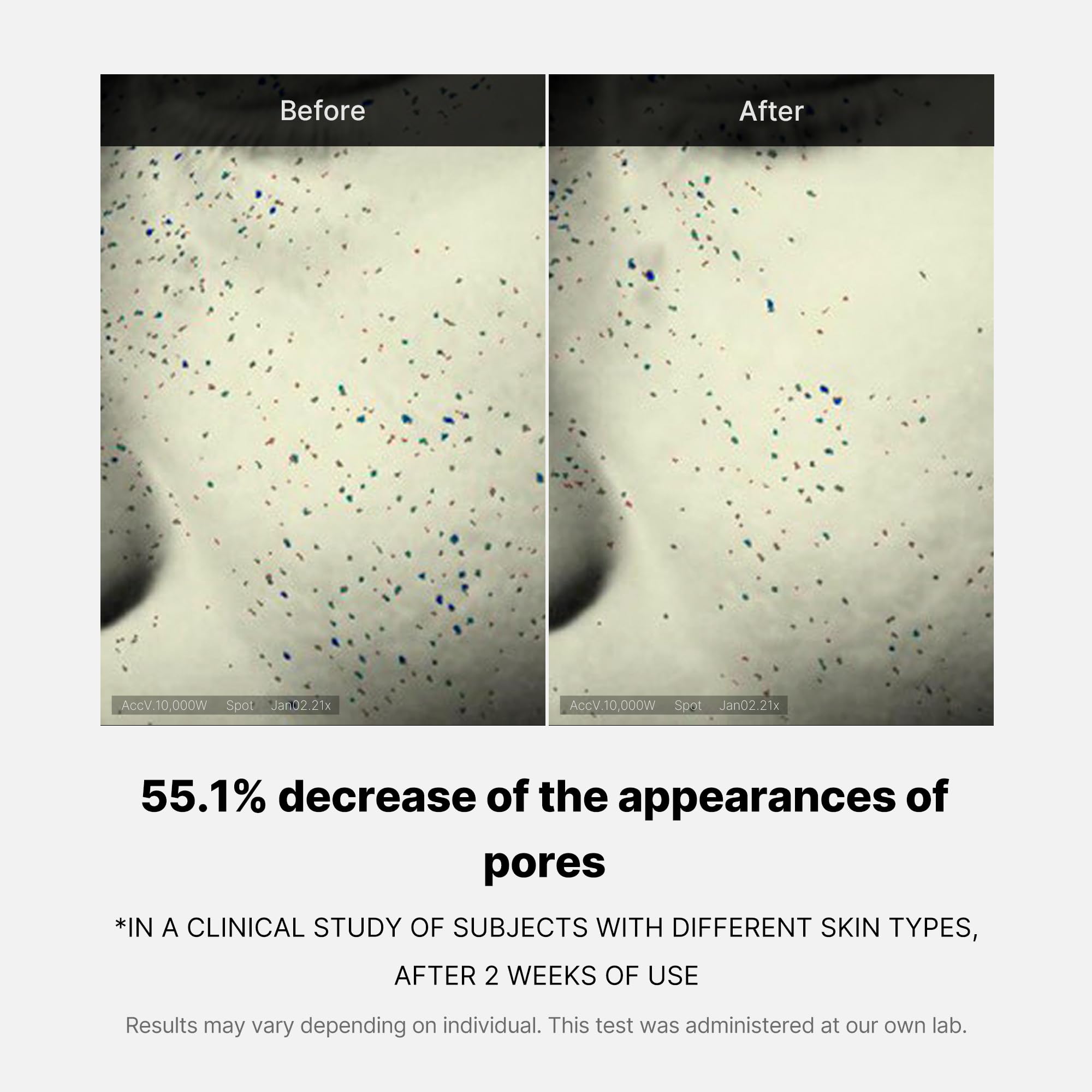 Medicube Zero Pore One-Day Cream panthenol close-up emphasizes moisture barrier support