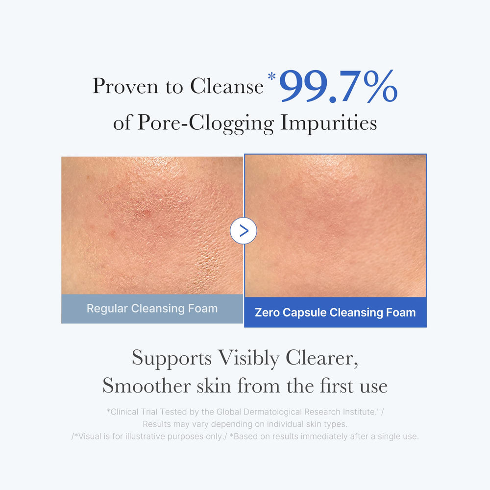 Medicube Zero Pore packaging highlights daily gentle cleansing and hydration.