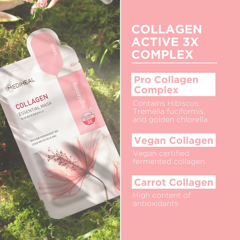 Mediheal biodegradable vegan sheet close-up emphasizes gentle absorption