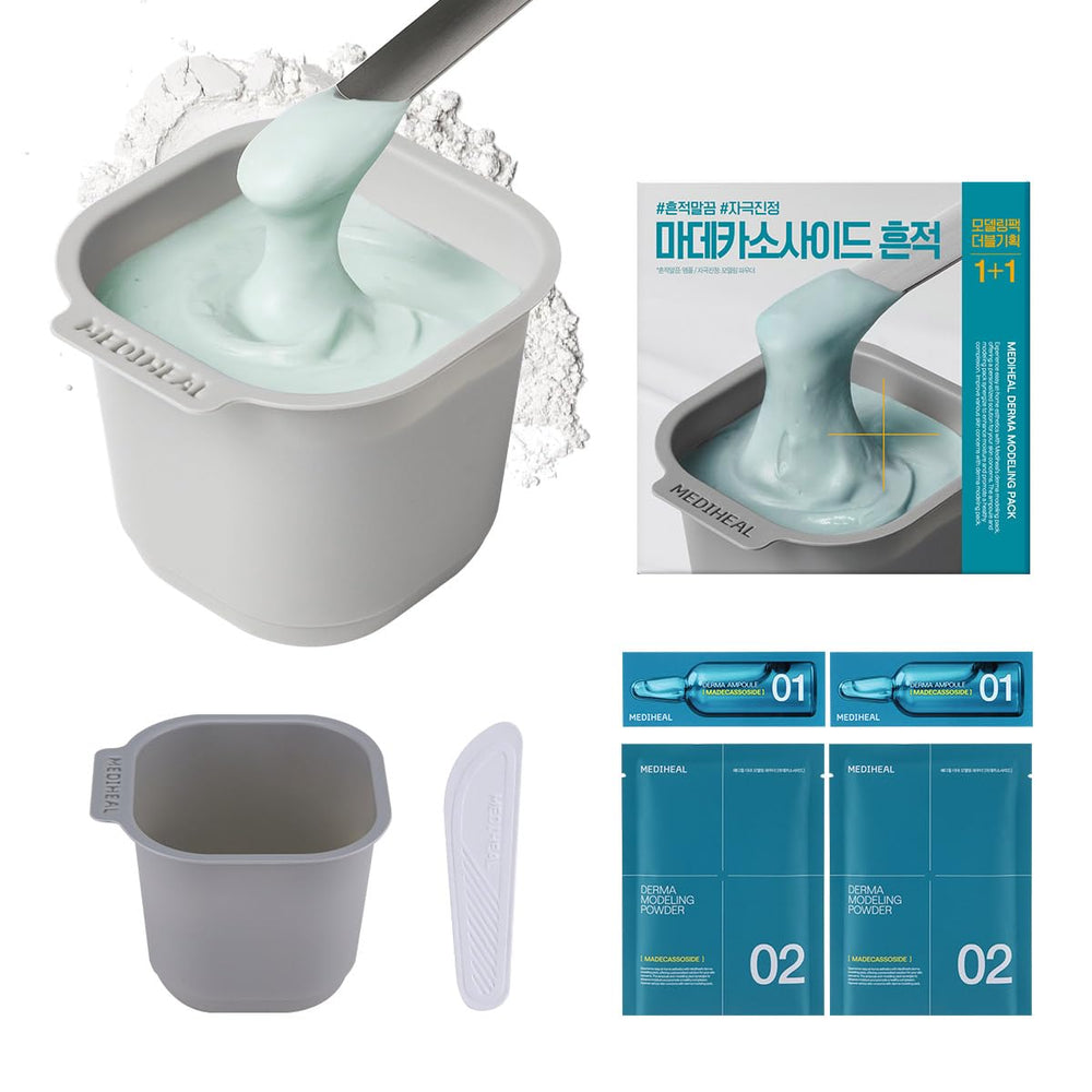 Mediheal Derma Modeling Pack box-front for an inviting at-home spa experience