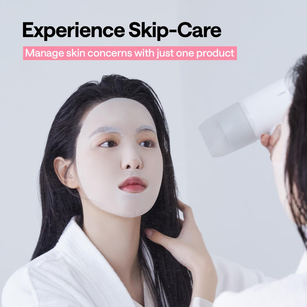 Mediheal Derma 365 one-sheet dispenser supports quick, simple skincare routine.