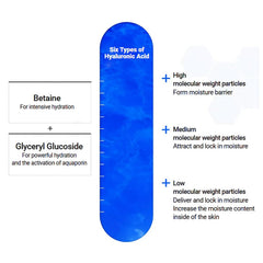Mediheal Hyaluronate Watermide mask's silky sheet hugs skin for even hydration.