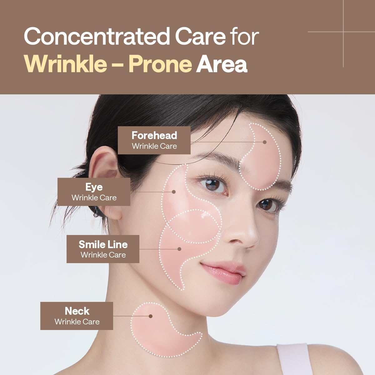 Mediheal hypoallergenic dermatological testing note indicates low irritation potential.
