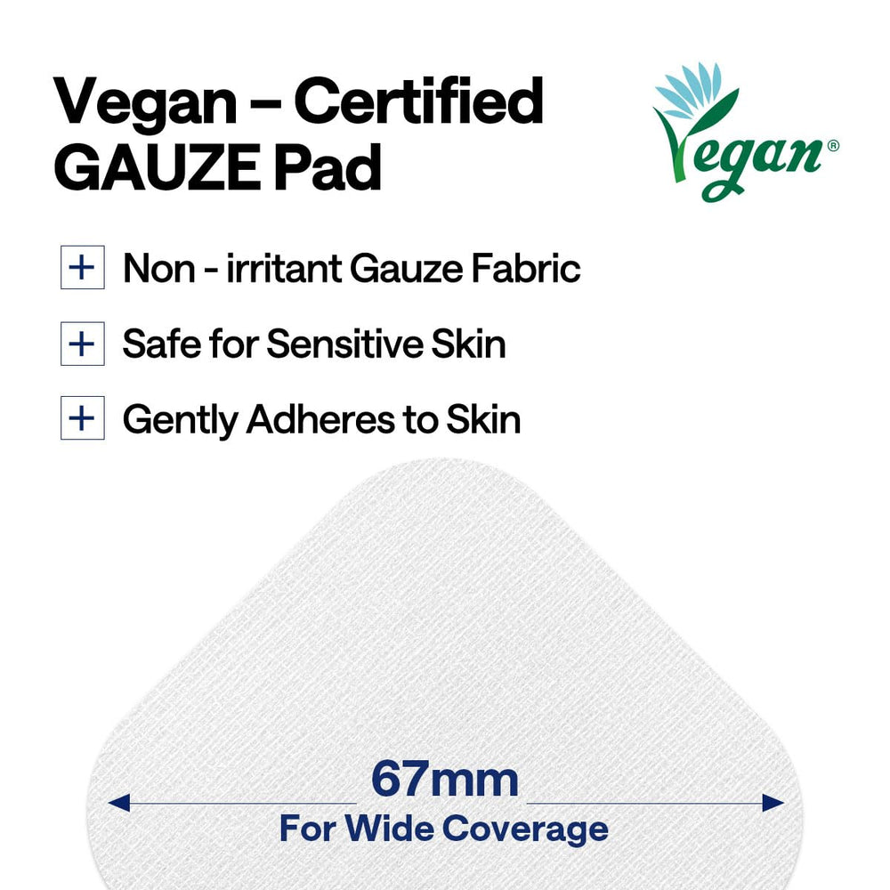 Mediheal Madecassoside blemish pad texture reveal gauze pad material and gentle touch
