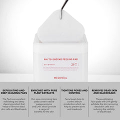 Spiderweb-shaped pad design from Mediheal for targeted exfoliation