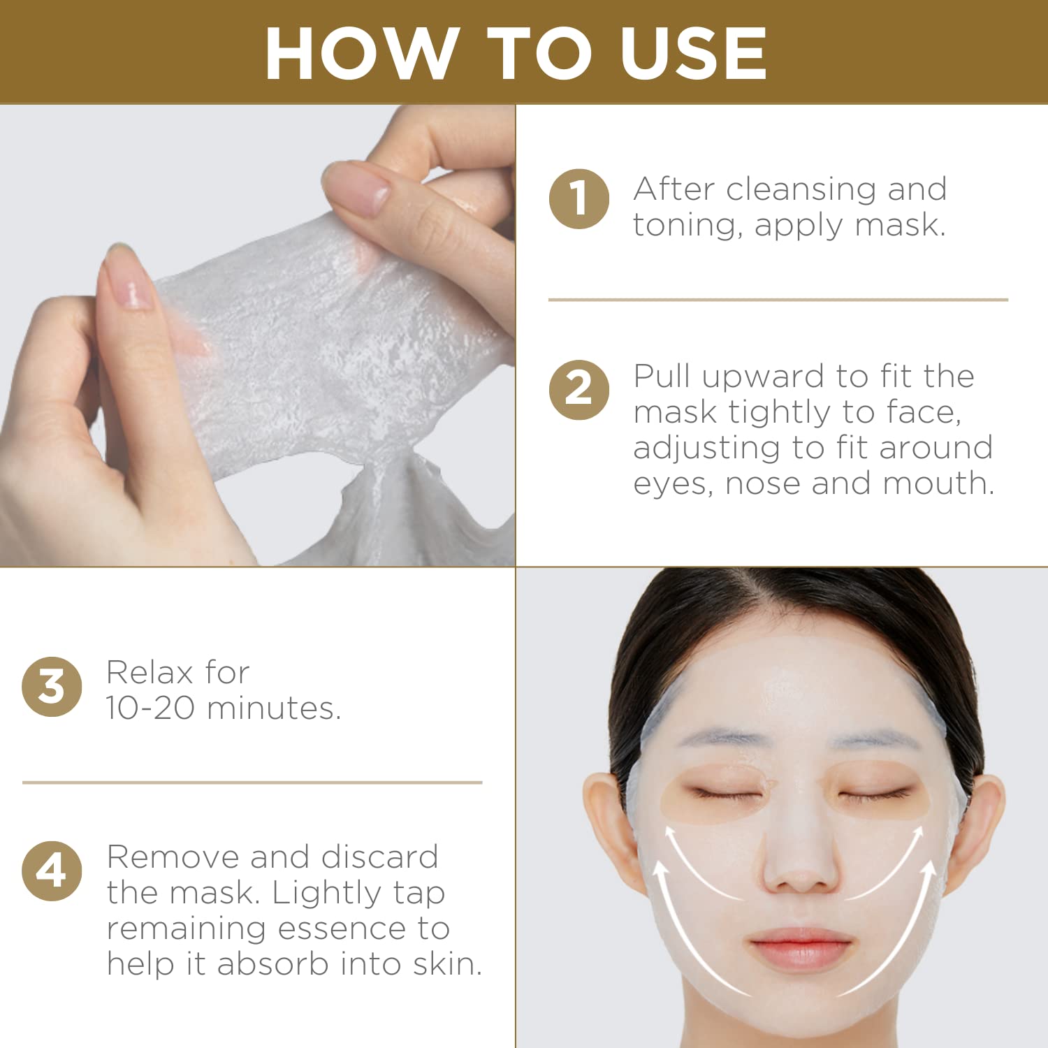 Mediheal Placenta Essential Mask 3x complex ingredients nourish skin with plant placentas.
