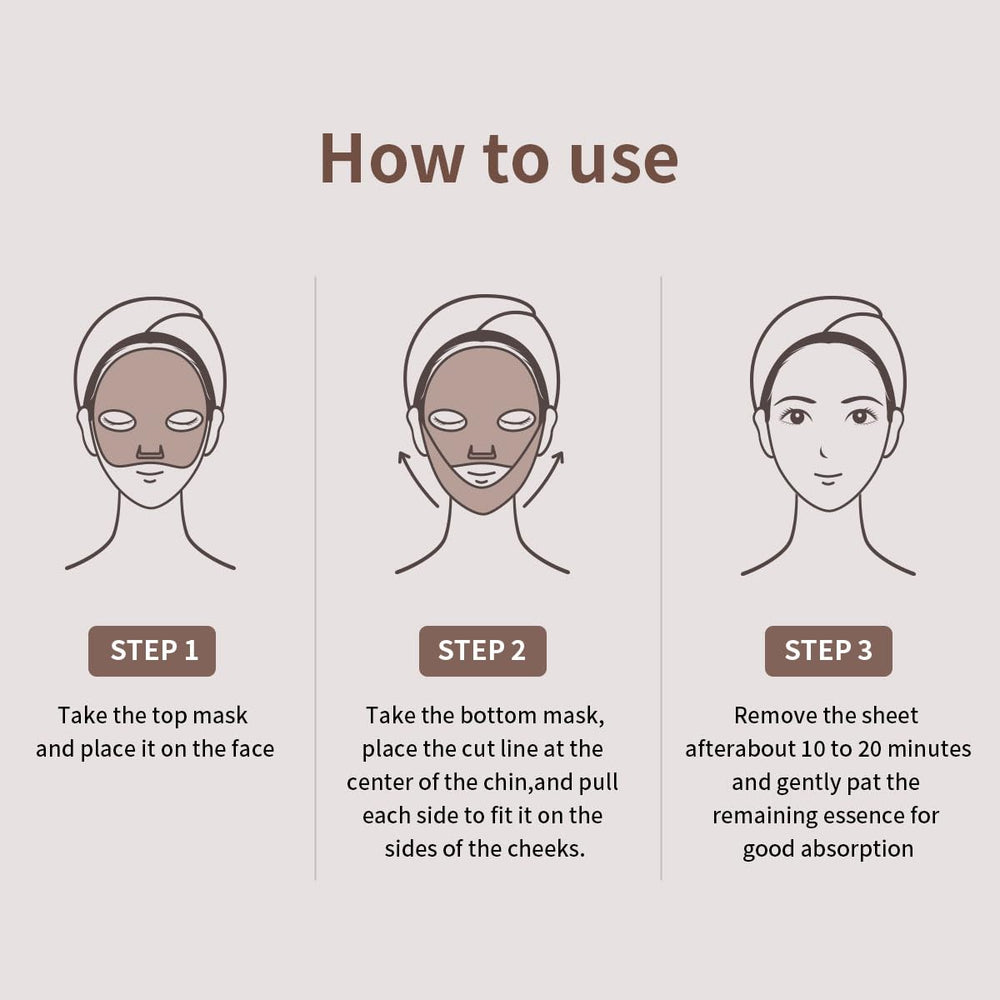 Mediheal Retinol Collagen Ampoule Lifting Mask in-use scene demonstrates gentle, comfortable application.