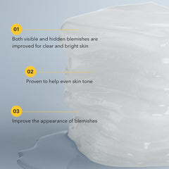 Mediheal Vitamide refill ingredients view highlighting vitamin C and seven essential vitamins.