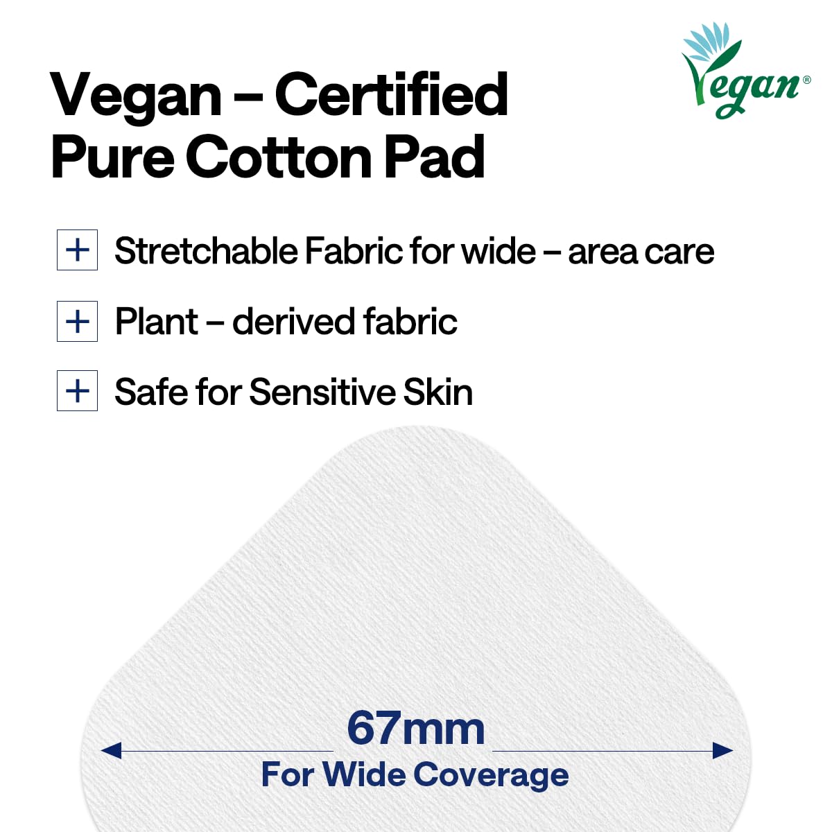 Mediheal Vitamide toner pad being swiped across the face