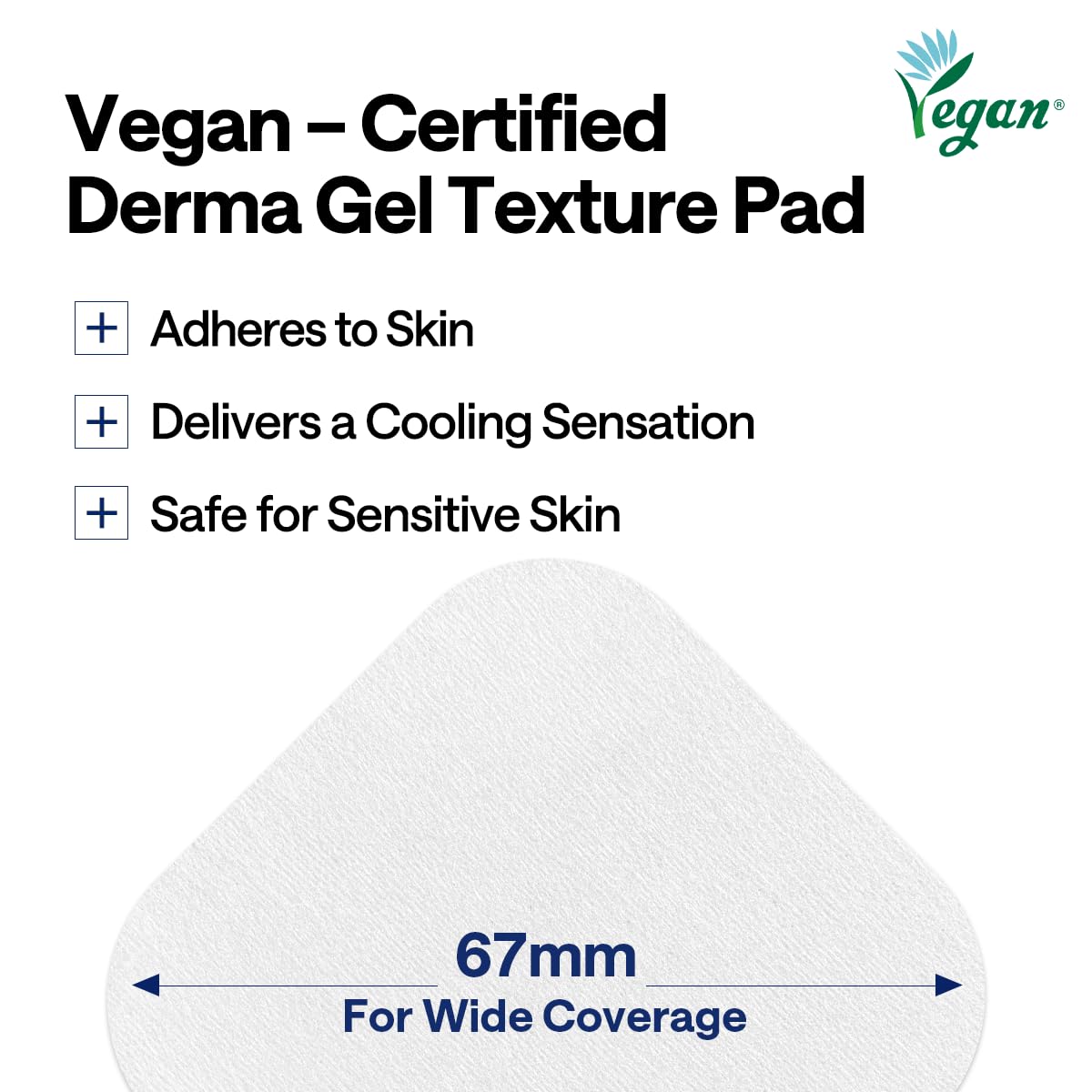 Mediheal Watermide pad with vegan eco silk layers for gentle skin care