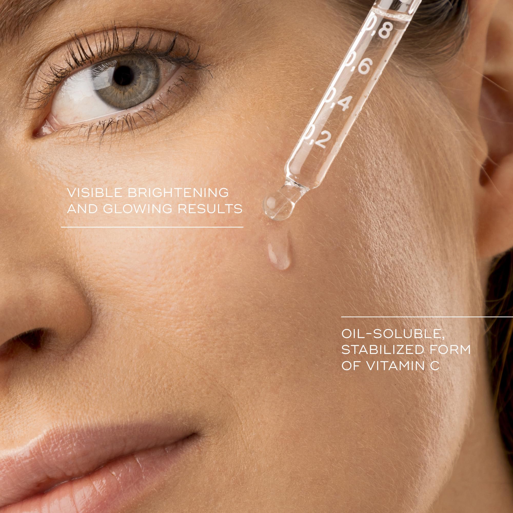 Medik8 C-Tetra dropper top ready for precise serum application.