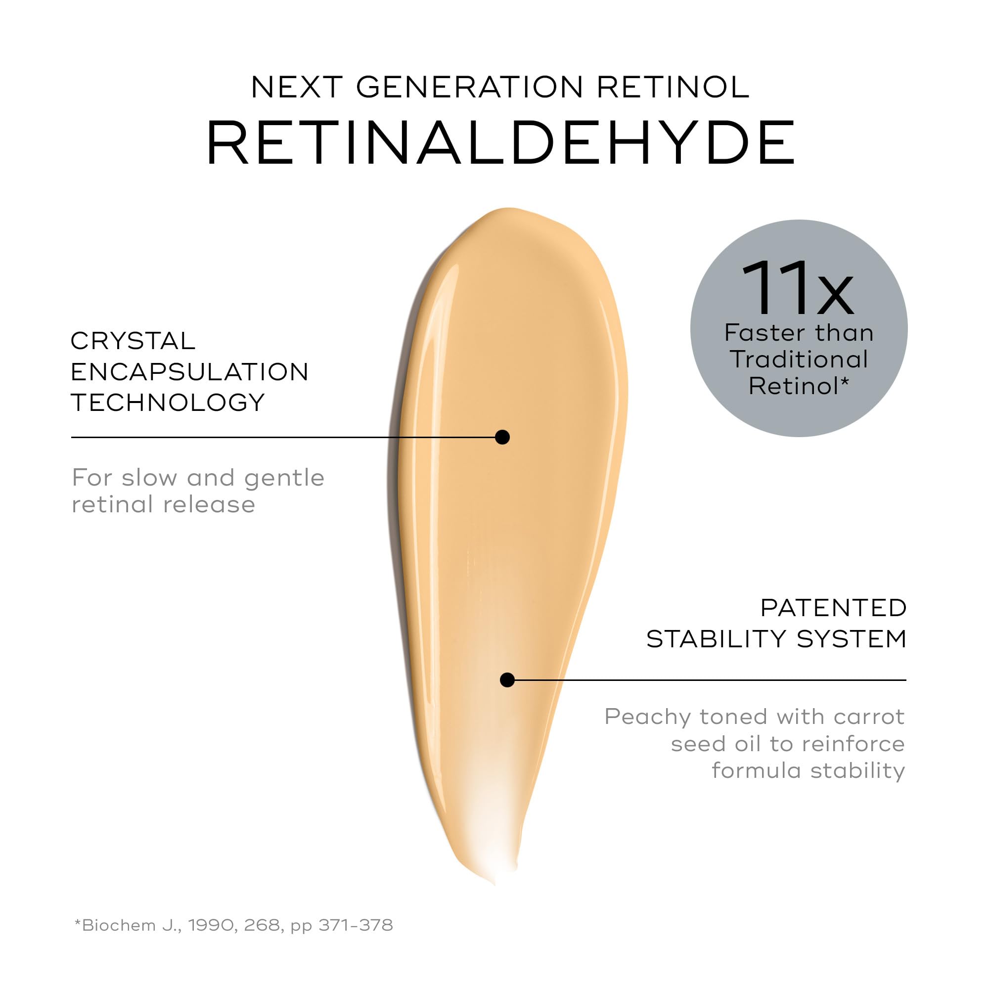 Medik8 Crystal Retinal 10 texture closeup highlights hydrating serum.