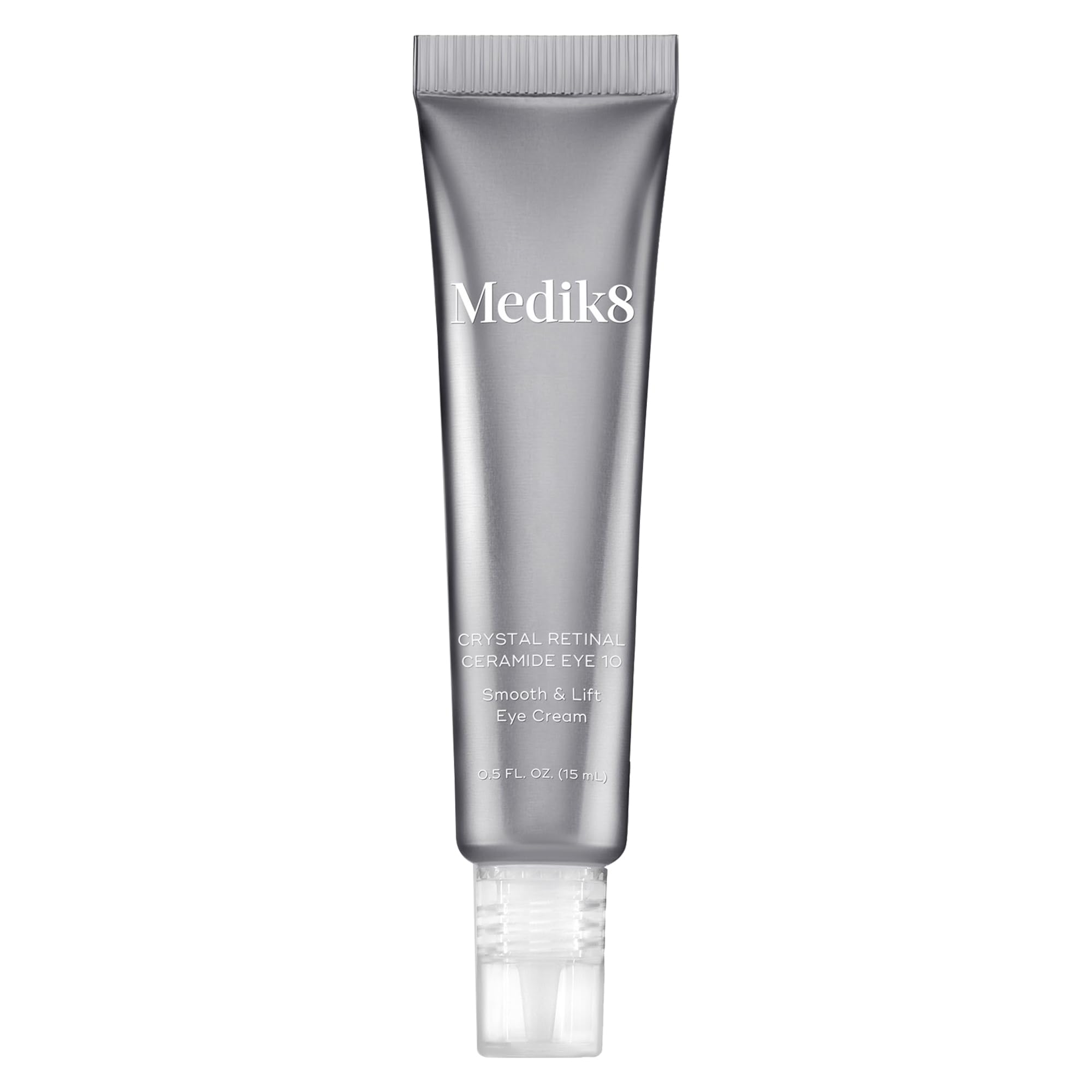 Medik8 Crystal Retinal Ceramide Eye 10 tube ready for gentle wrinkle care and hydration.