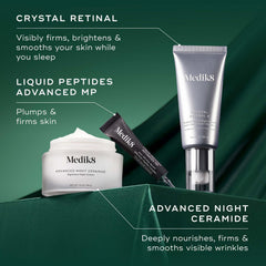 Medik8 Crystal Retinal Serum bottle ready for rapid rejuvenation sessions.