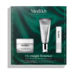 Medik8 Overnight Renewal Kit packaging shown for a convenient nighttime regimen.