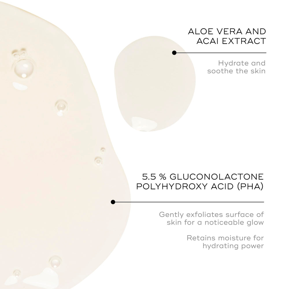 Medik8 Press and Glow toner application demonstrates lightweight hydration while refining texture