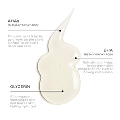 Medik8 Surface Radiance Cleanse gentle exfoliation suitable for sensitive skin.
